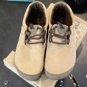 XERO Tan Casual Shoes with Brown Accents